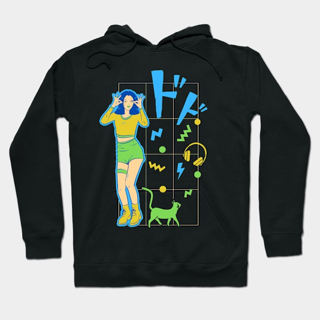 Vibing to the Beat Hoodie by TaliDe